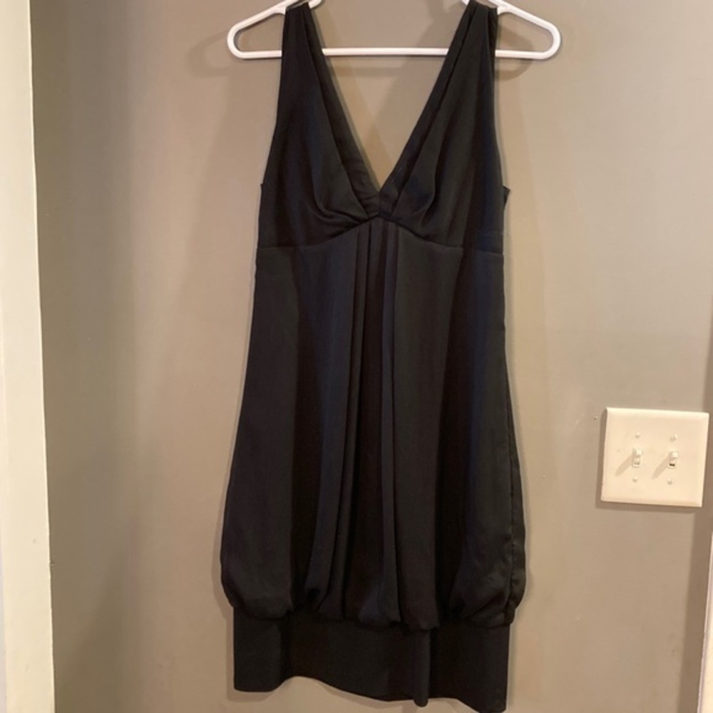 Black Dress with Low Back